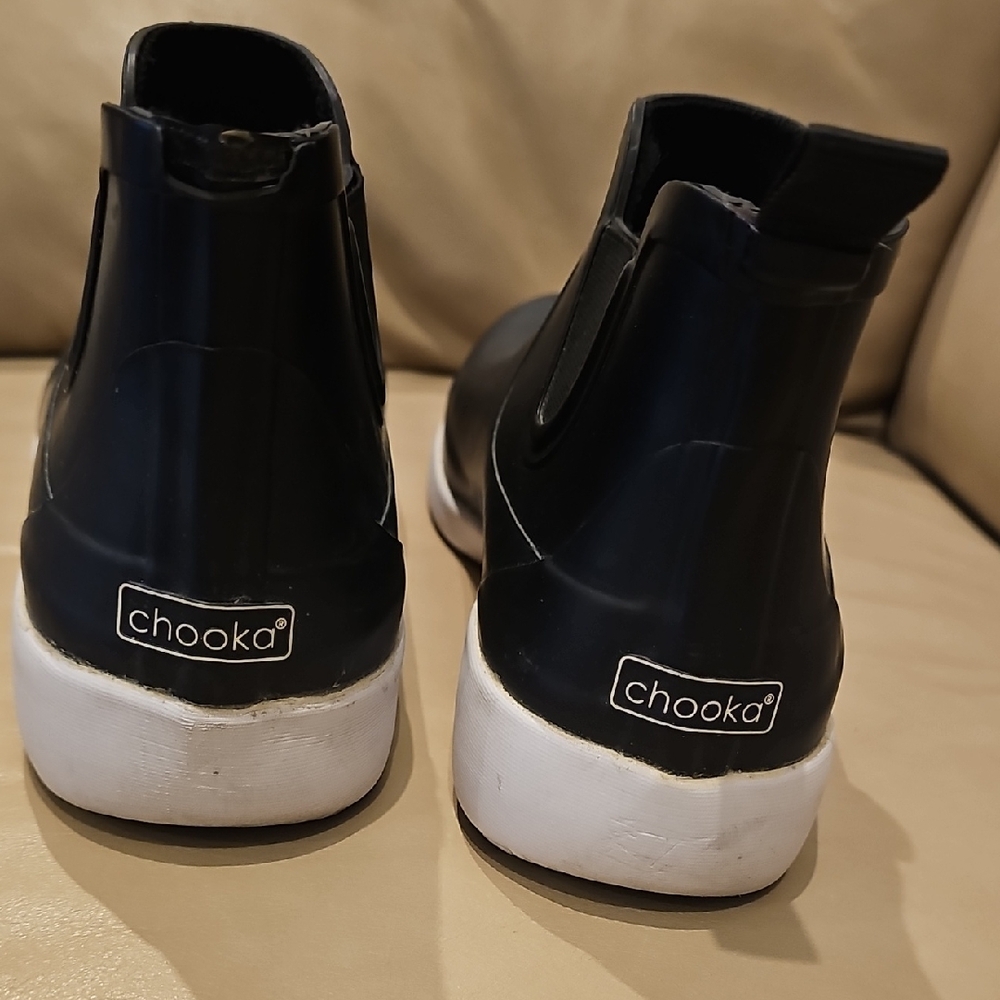 Chooka Two-Tone Ankle Boots